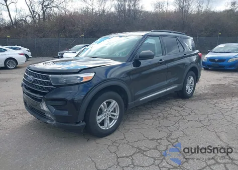 2020 Ford Explorer Xlt z USA, uszkodzony, nr VIN 1FMSK8DH1LGC72808